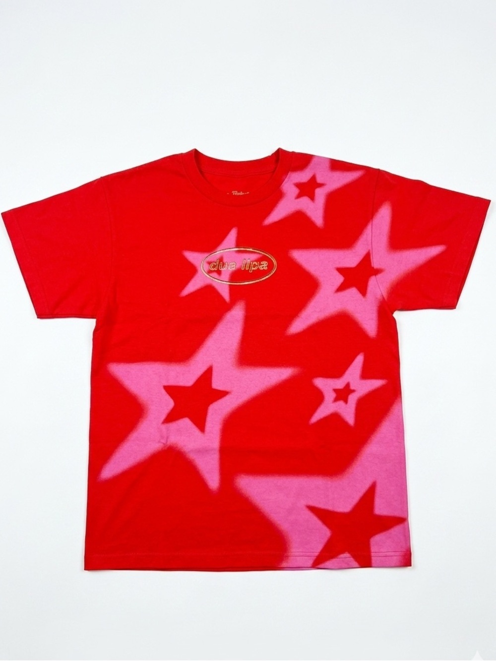 Dua Lipa Radical Optimism Official Tour Merch Pink Star Graphic T‑Shirt Size XL